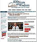 website 100-years-of-wisdom.com